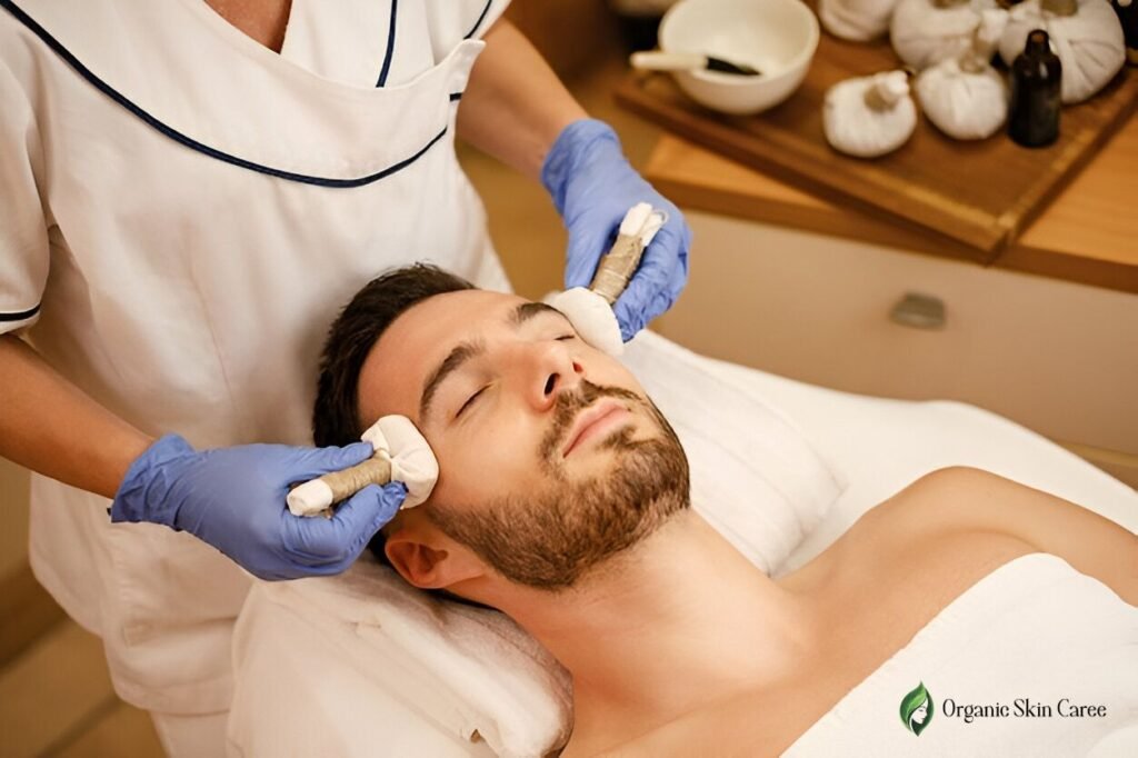 advanced men skincare steps
