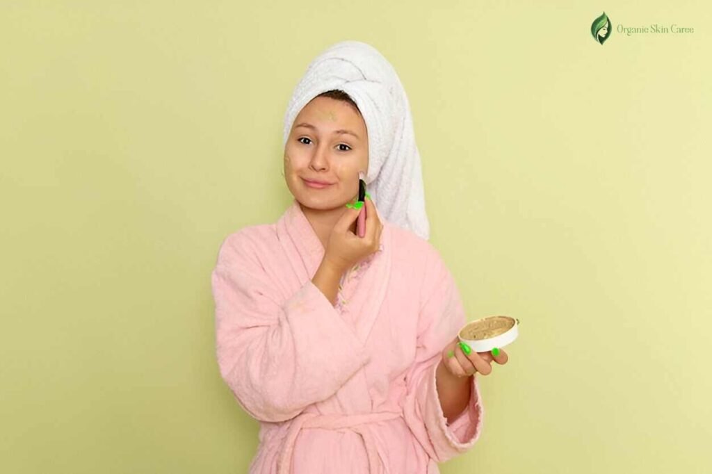 skincare routine step face tanner