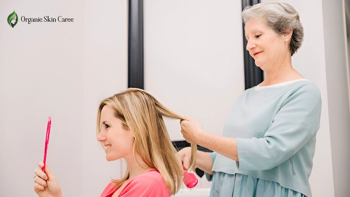 hair care for female alzheimer's patien