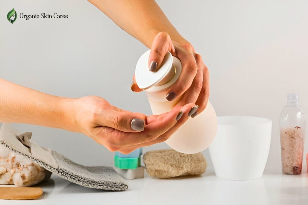 layering bodycare products